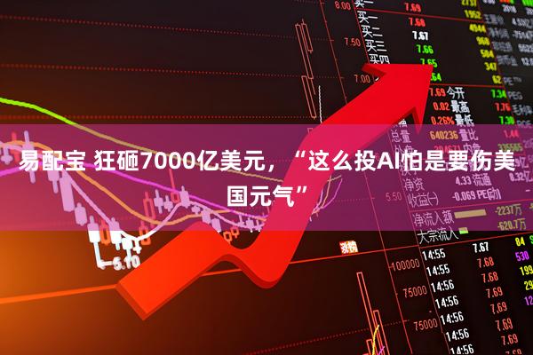 易配宝 狂砸7000亿美元，“这么投AI怕是要伤美国元气”